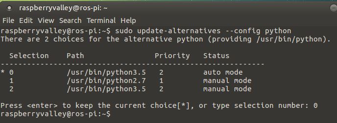 choosing python versions