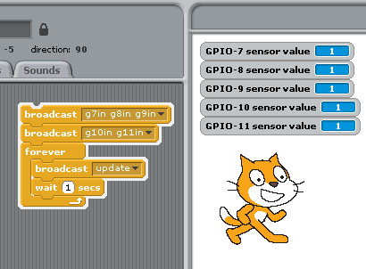 Scratch GPIO Demo