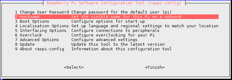 Set Hostname