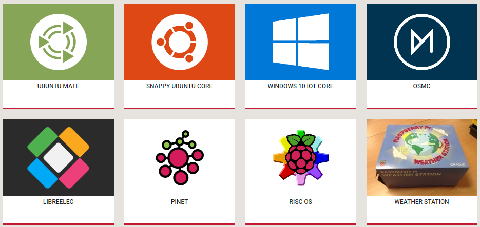 what os does raspberry pi use