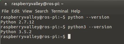 Python default version